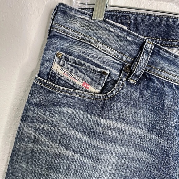 Diesel Jeans Men 32 X 30 Zantiny Bootcut Medium Wash Y2K CL - Picture 2 of 11